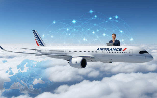 découvrez comment air france intègre starlink à ses vols malgré les controverses et les défis européens, avec le soutien de ben smith.
