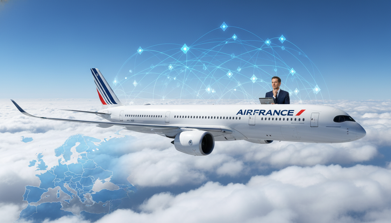 découvrez comment air france intègre starlink à ses vols malgré les controverses et les défis européens, avec le soutien de ben smith.