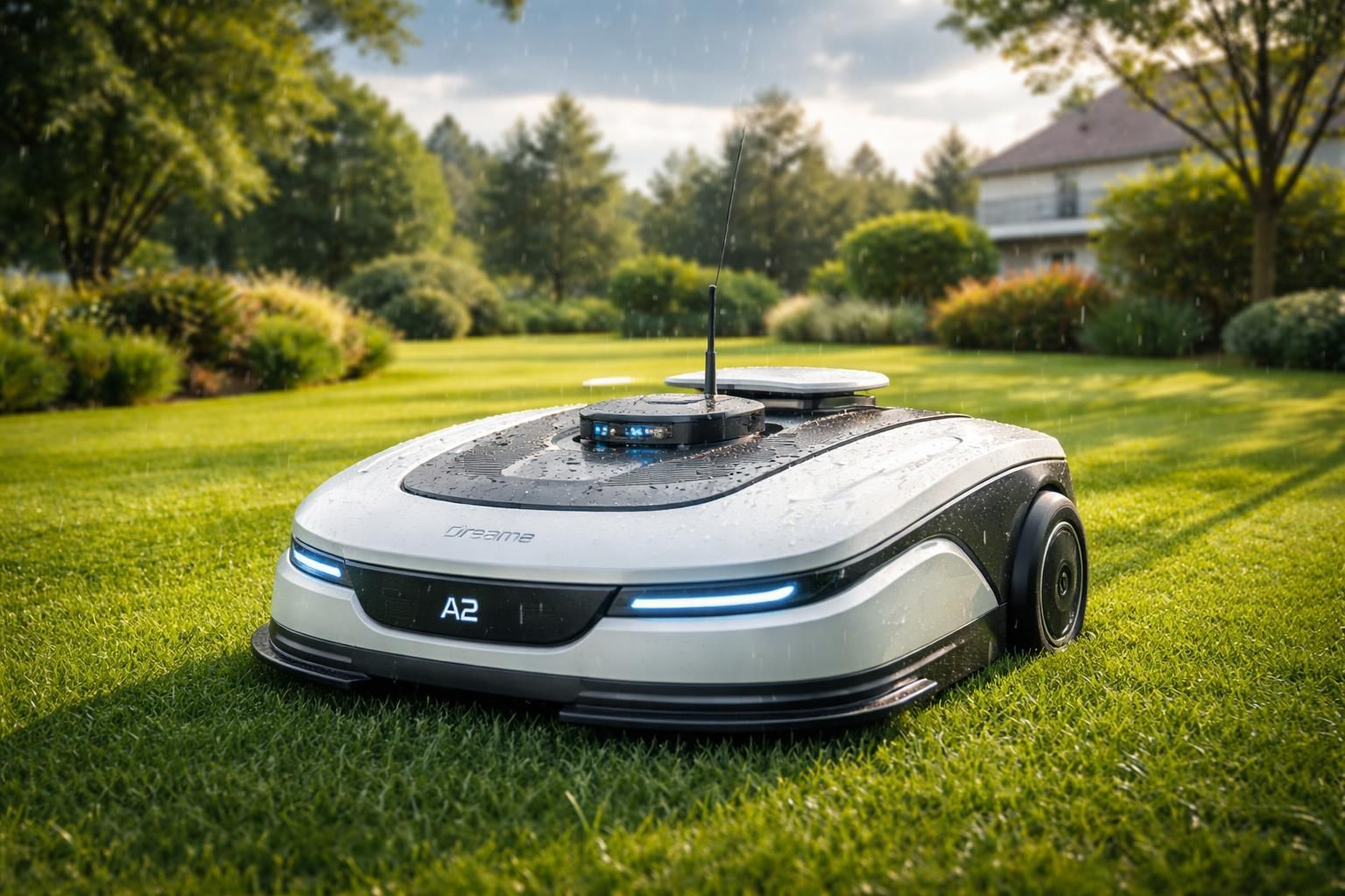 découvrez le dreame a2, la tondeuse robot révolutionnaire de 2026 avec gps avancé, détection intelligente de la pluie et autonomie prolongée pour entretenir facilement les grands jardins.