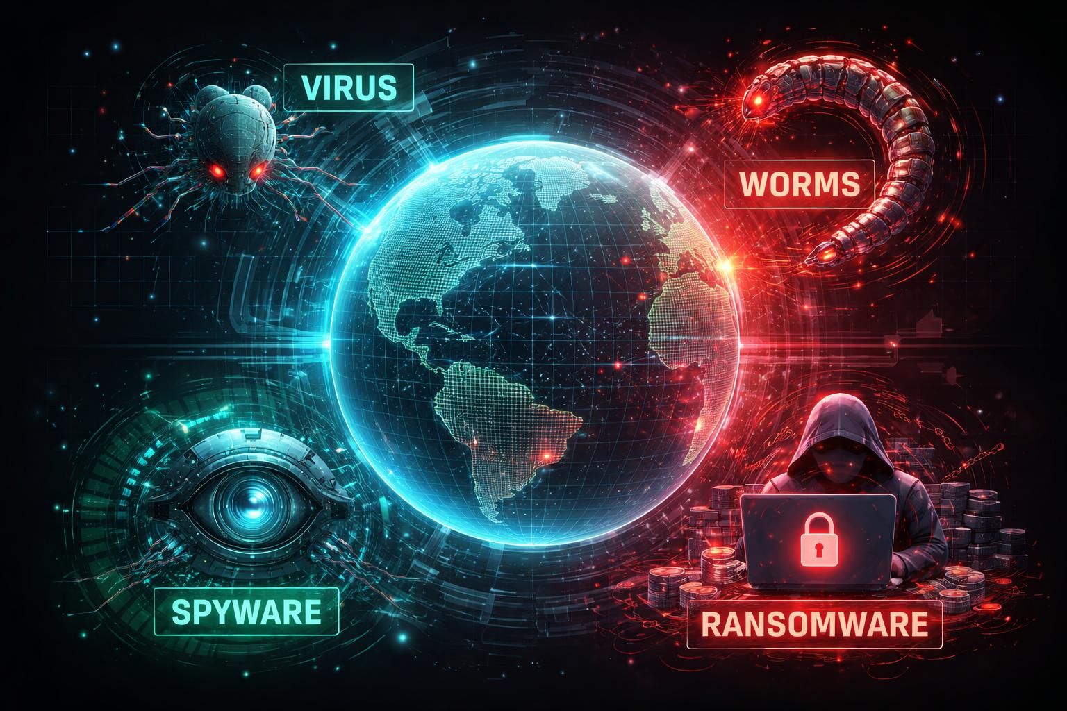 découvrez les différentes facettes des malwares, leur fonctionnement, leurs types et comment protéger vos systèmes contre ces menaces informatiques.