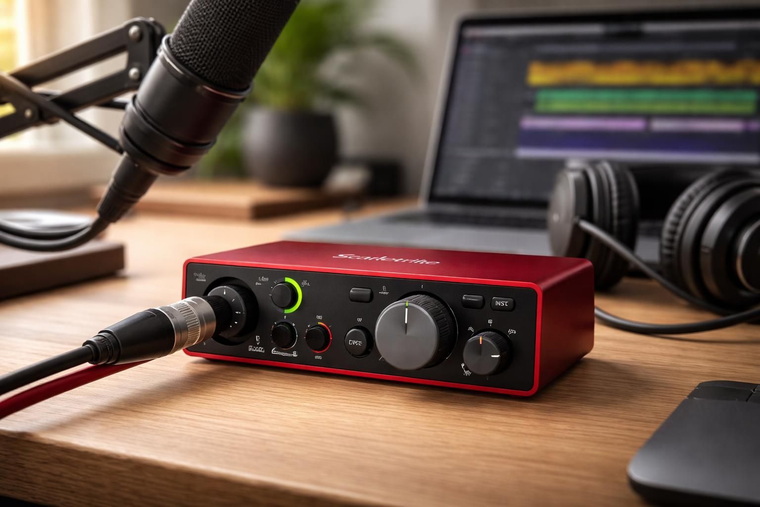 découvrez la focusrite scarlett solo 4e génération, l'interface audio compacte et performante qui séduit les musiciens et producteurs par sa qualité sonore exceptionnelle et sa simplicité d'utilisation.