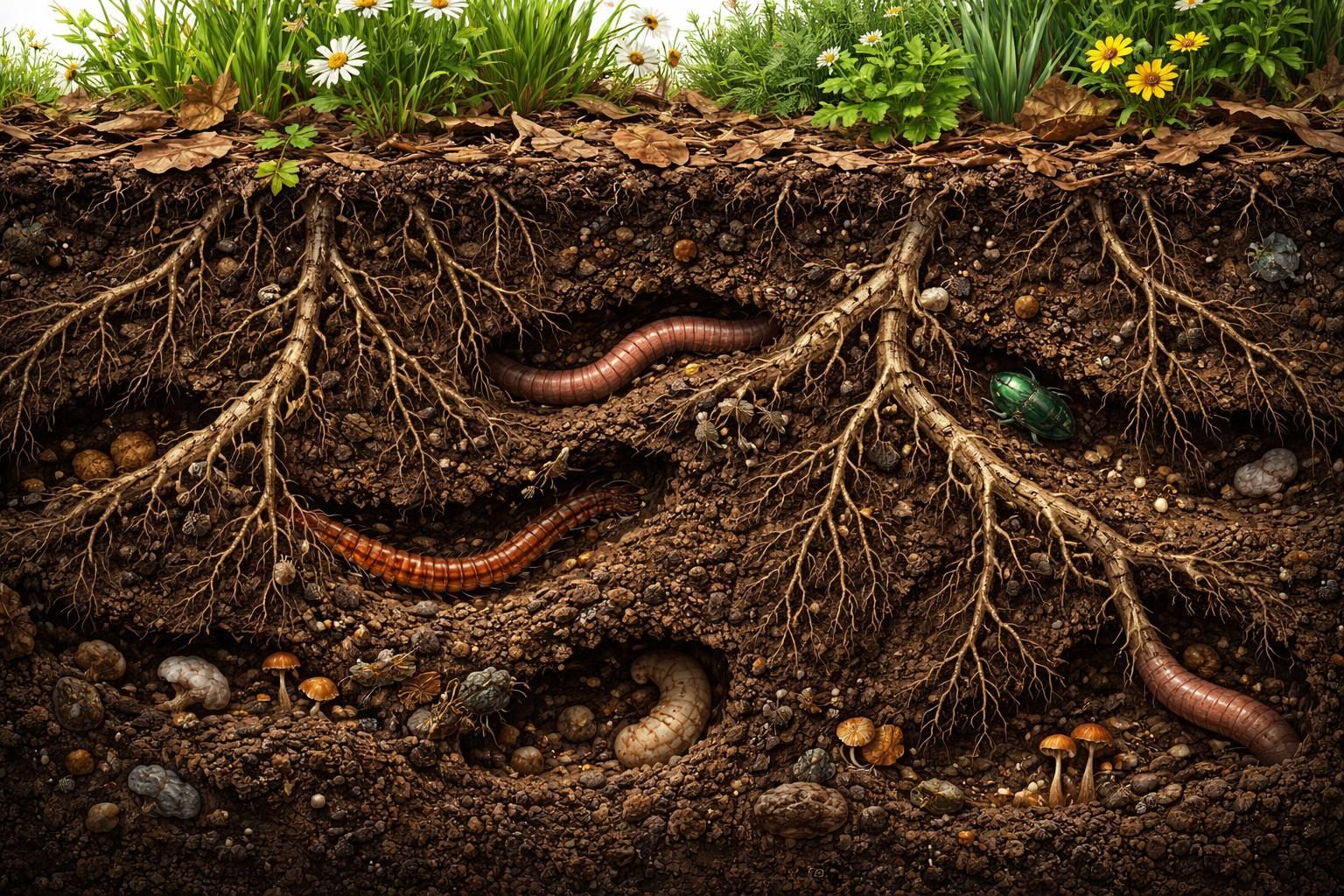 découvrez l'univers fascinant des vers et leur rôle essentiel dans la vie du sol à travers des explorations passionnantes de ces étonnants habitants souterrains.