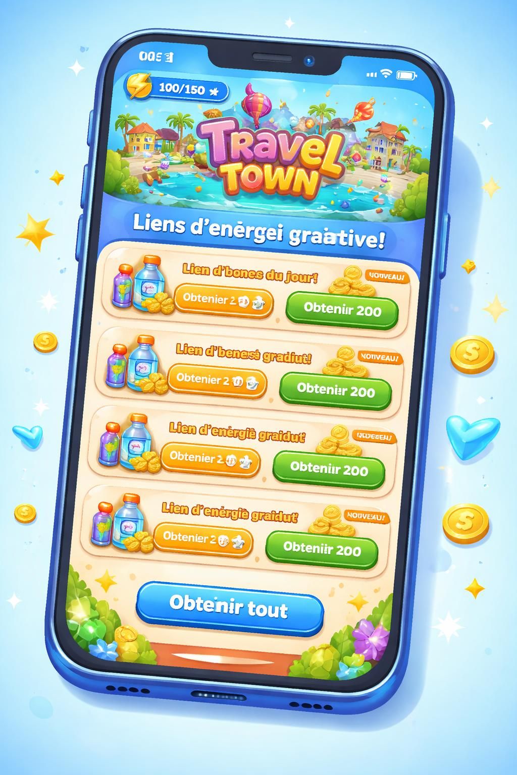 découvrez comment accéder facilement à des sources d'énergie gratuite dans travel town pour optimiser votre aventure et profiter pleinement du jeu.