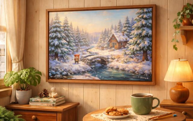 découvrez comment reconnaître une toile hivernale authentique dans animal crossing grâce à nos astuces détaillées pour éviter les contrefaçons.