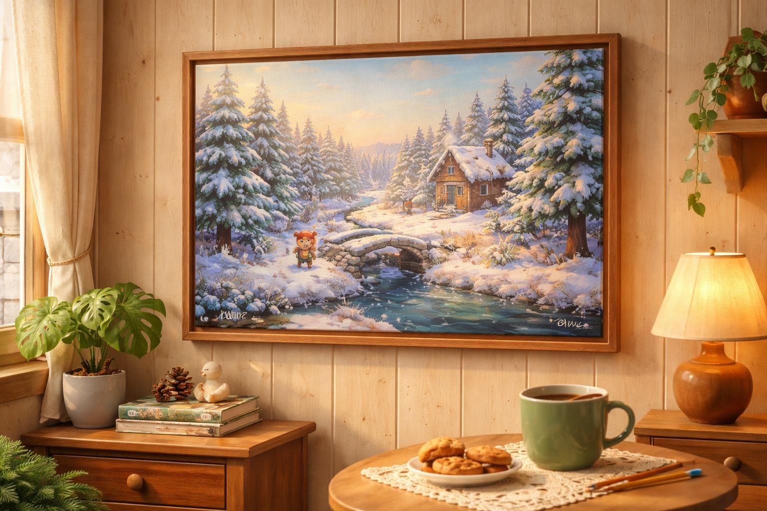 découvrez comment reconnaître une toile hivernale authentique dans animal crossing grâce à nos astuces détaillées pour éviter les contrefaçons.