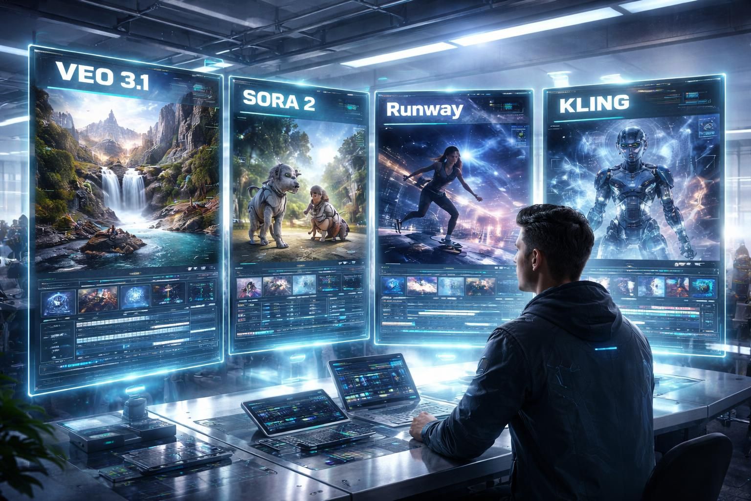 découvrez notre analyse complète des générateurs vidéo ia les plus performants de 2026, incluant veo 3.1, sora 2, runway et kling, pour créer des contenus innovants et de qualité.