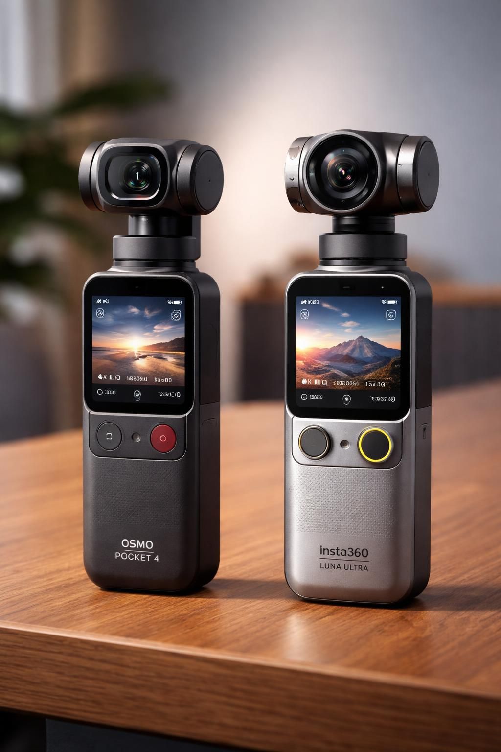 découvrez le duel incontournable des caméras vlog 2026 avec le dji osmo pocket 4 et l'insta360 luna ultra, les choix ultimes pour les youtubers à la recherche de qualité et d'innovation.