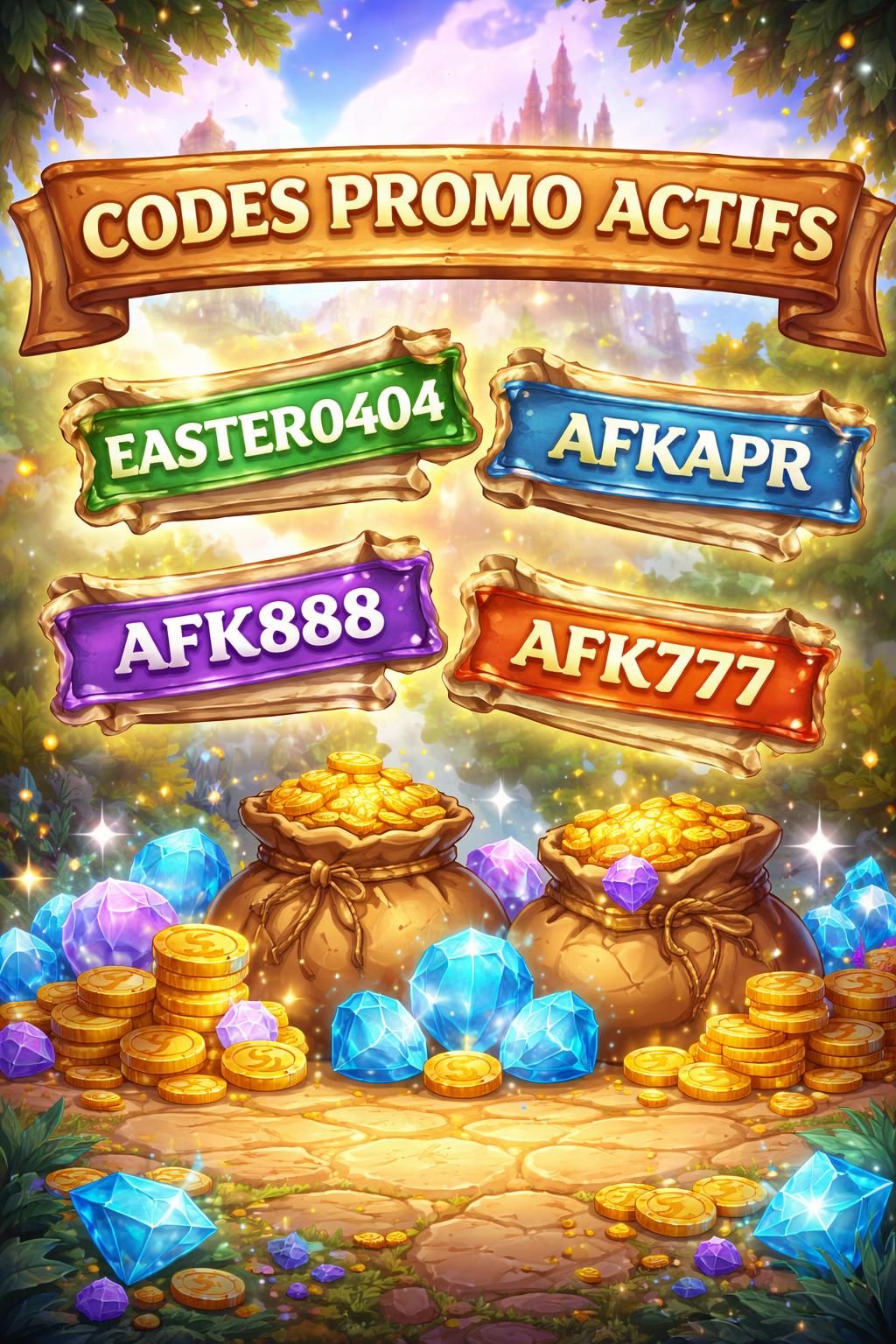 découvrez tous les codes afk journey valides pour mai 2026 et profitez de récompenses exclusives dans votre aventure.
