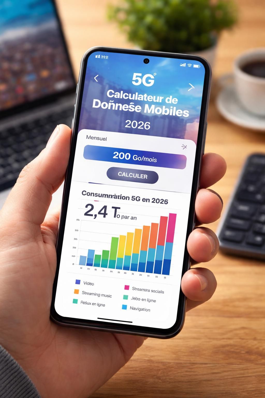 découvrez tout sur les go d'internet : durée, usage et conseils pratiques. guide complet 2026 avec outil de calcul pour mieux gérer votre consommation de données.