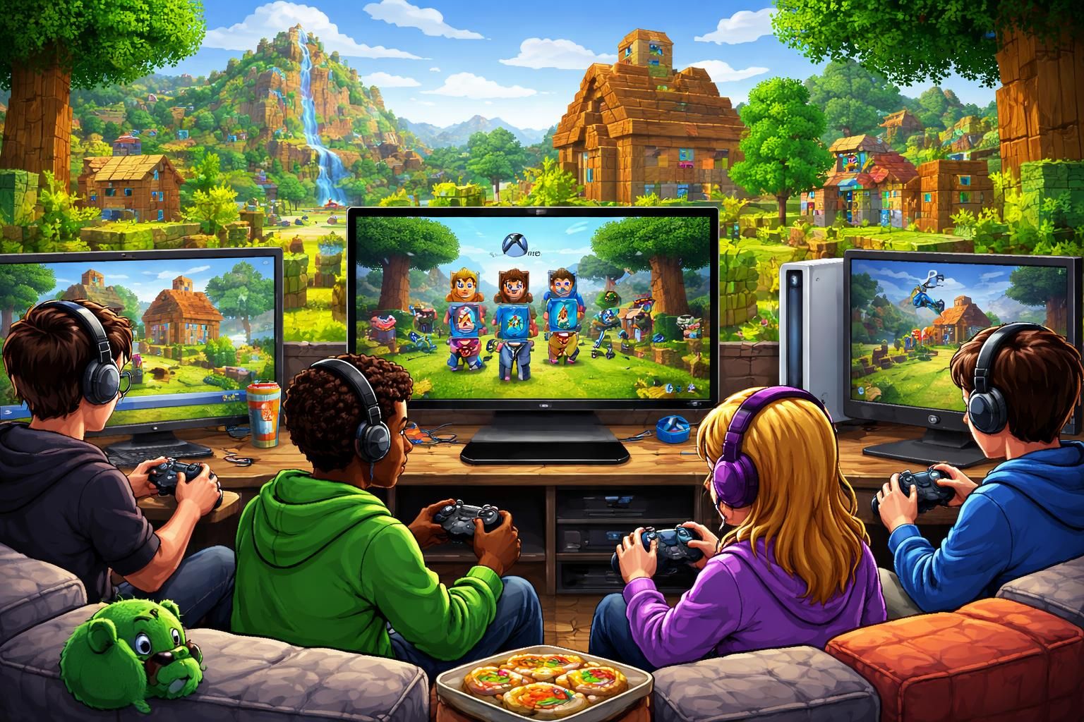 découvrez comment profiter du cross-play sur minecraft et jouer ensemble entre pc, xbox et ps5 grâce à notre guide ultime détaillé et facile à suivre.