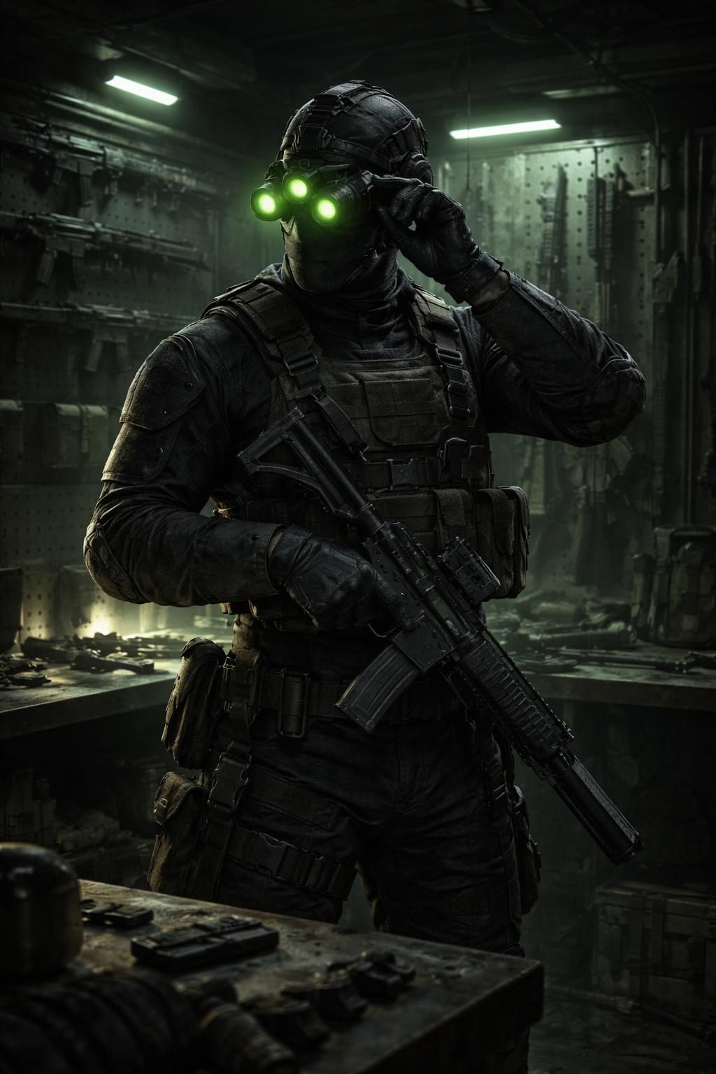 découvrez le nouveau dlc splinter cell, désormais disponible en exclusivité sur ghosts of tabor pour ps vr2. plongez dans une expérience immersive unique et intense.