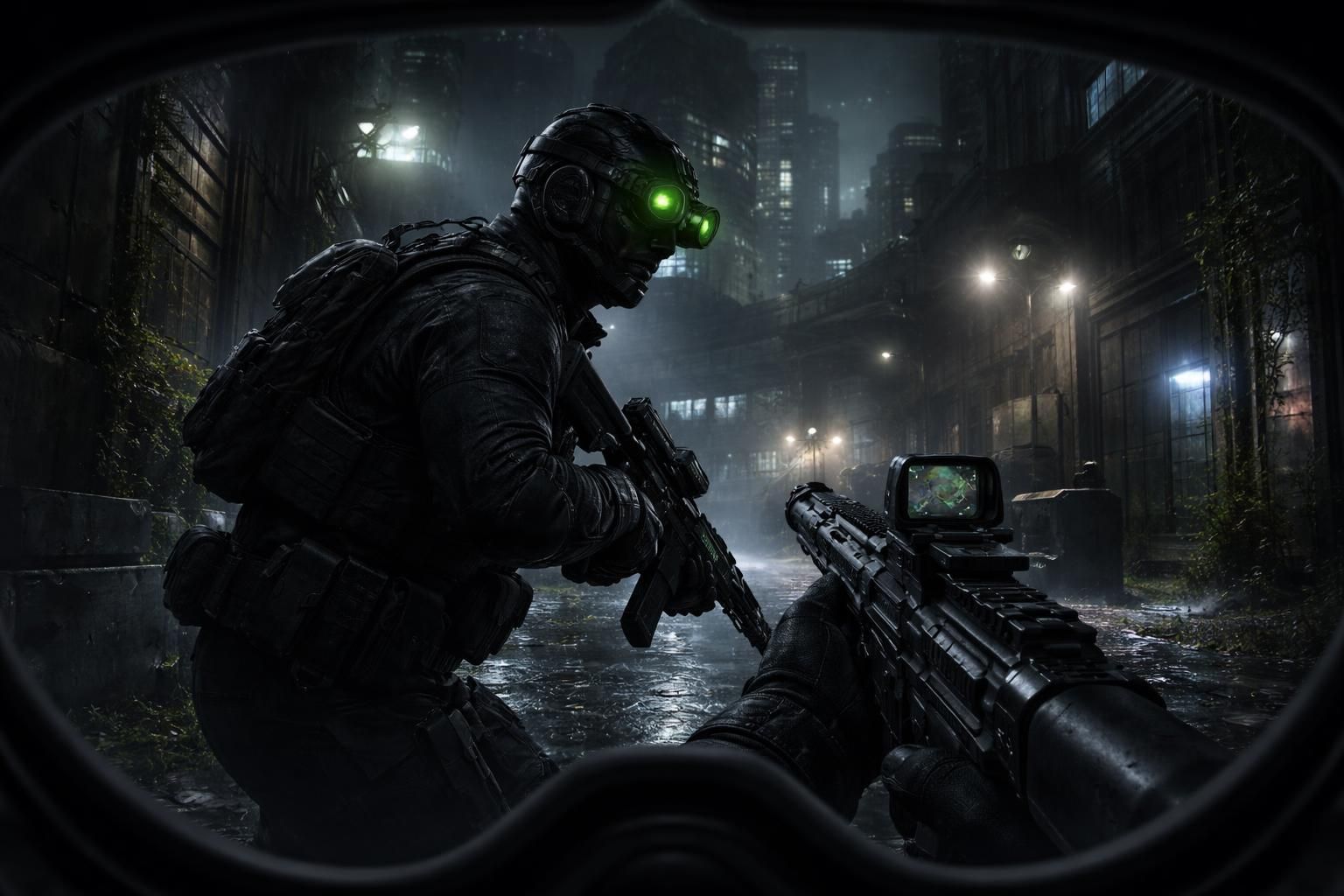 découvrez le nouveau dlc splinter cell, maintenant disponible en exclusivité sur ghosts of tabor pour ps vr2. plongez dans une aventure immersive et inédite en réalité virtuelle.