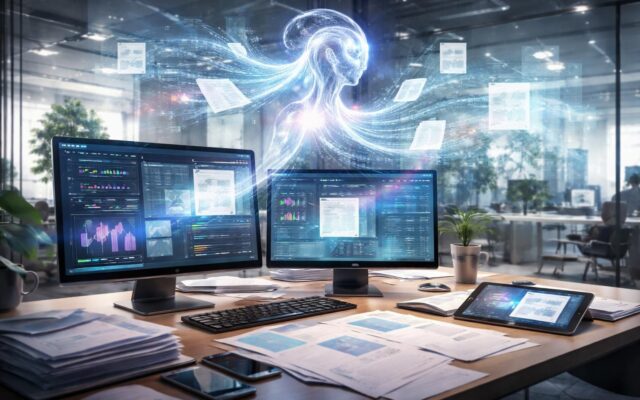 découvrez comment l'intelligence artificielle transforme la gestion documentaire, révolutionnant les méthodes de stockage, d'organisation et d'accès à l'information à l'ère du numérique.