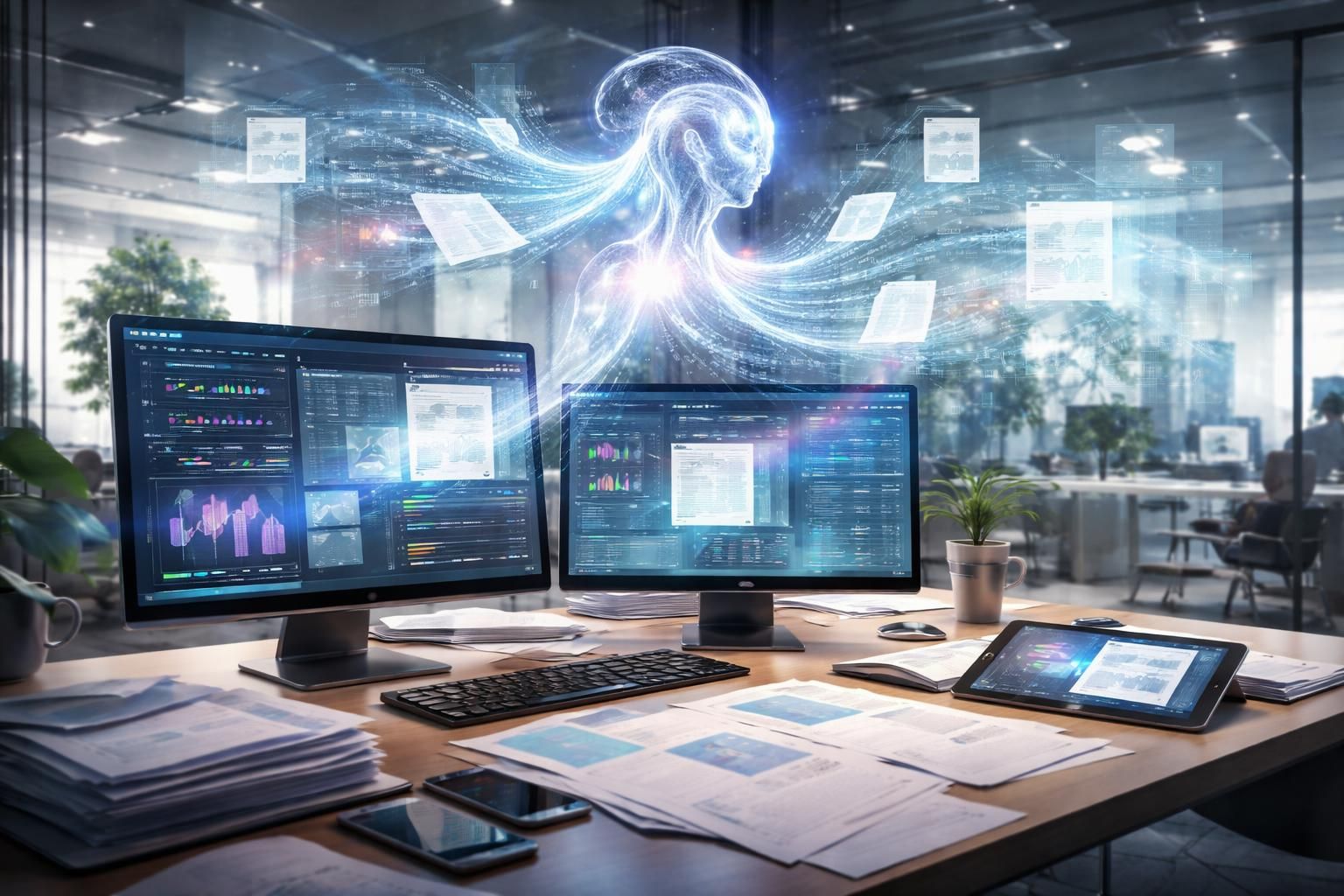 découvrez comment l'intelligence artificielle transforme la gestion documentaire, révolutionnant les méthodes de stockage, d'organisation et d'accès à l'information à l'ère du numérique.