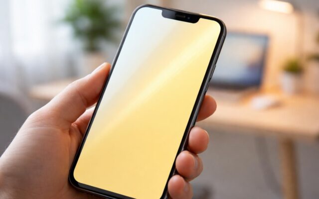 découvrez pourquoi la teinte jaune sur votre téléphone n'est pas qu'une simple saleté et ce qu'elle révèle réellement.